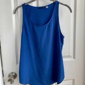 Royal Blue Uniqlo Tank Blouse